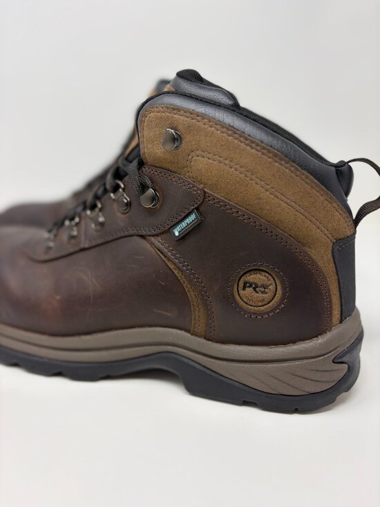 Timberland PRO A7259 Waterproof Steel Toe Work Boots Mens 12 Brown main image 8
